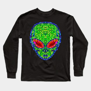 Sequins Alien Long Sleeve T-Shirt